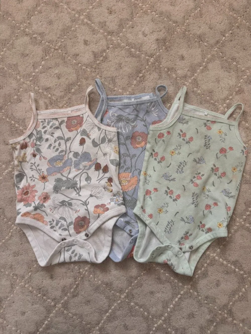 Next baby floral onesie bundle 12–18 months